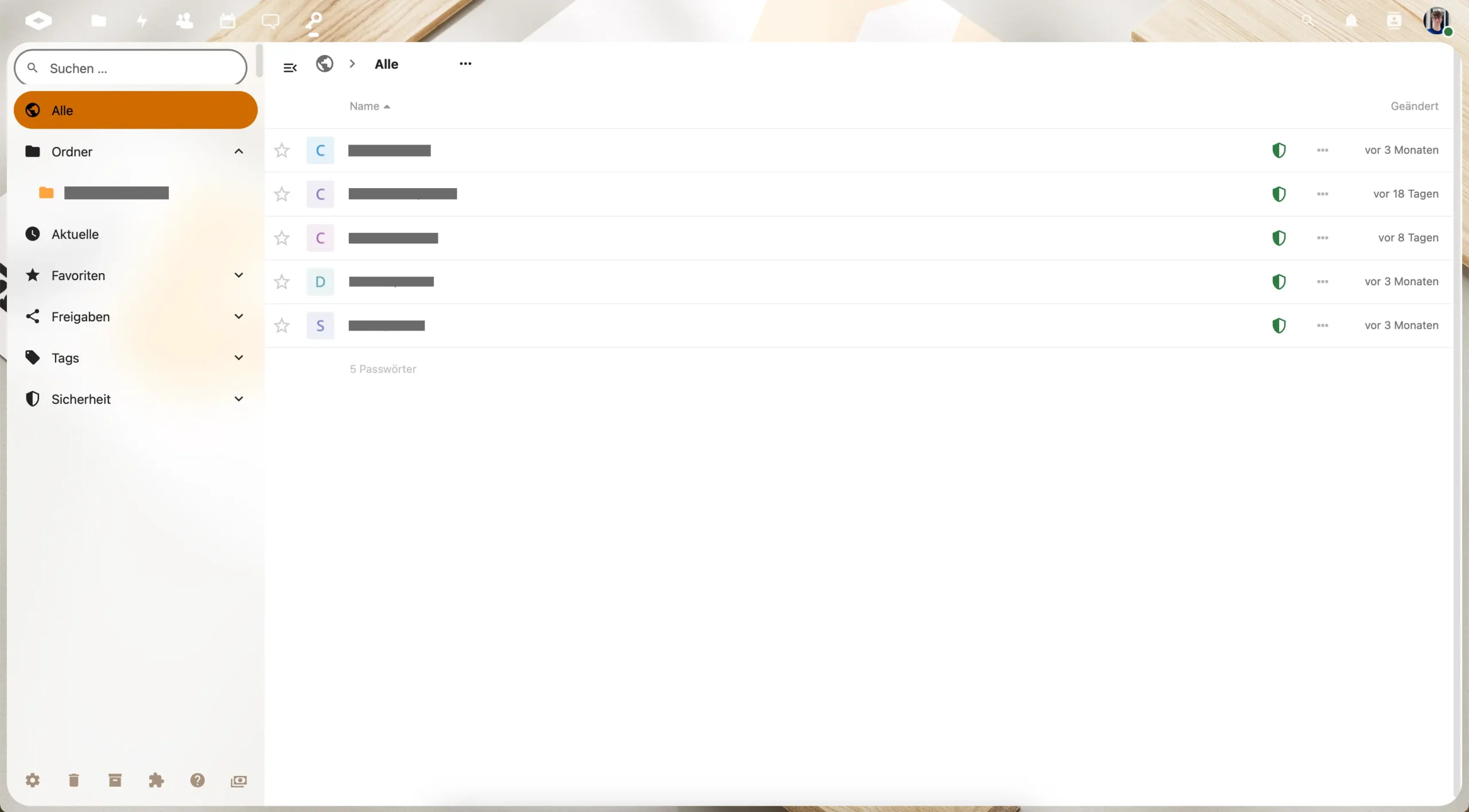 BLS cloud Passwörter, Passwort-Verwaltung, Cloud-Sicherheit